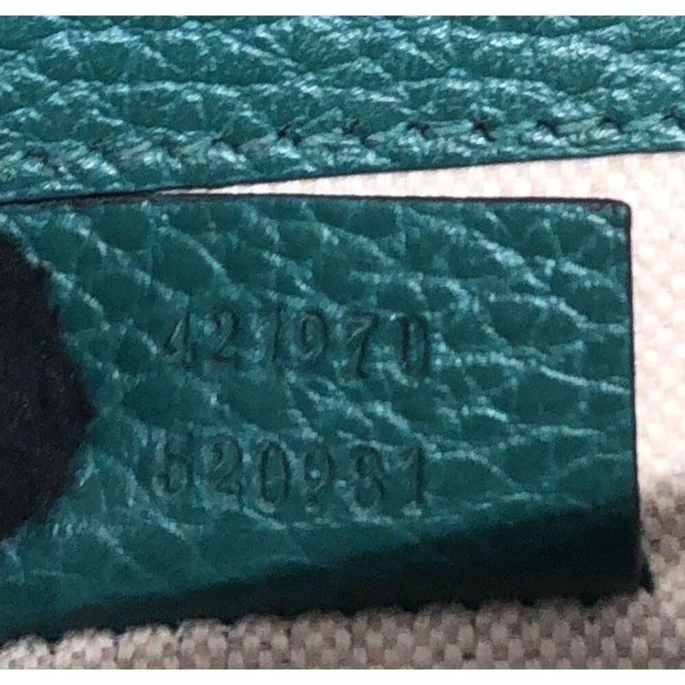 Gucci Dionysus Bag Leather Mini Green - Picture 7 of 7